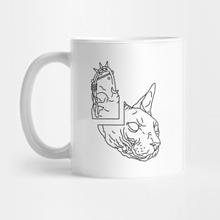 Pierced Kitty Mug